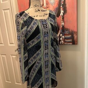 Mini long sleeve dress